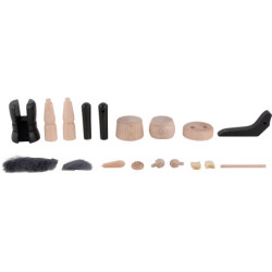 Bastelset Nussknacker Bergmann - 15 cm