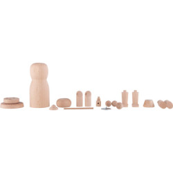 Bastelset Räuchermännchen Kaspar - 20 cm