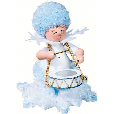 Snowflake with Drums - 5 cm / 2 inch