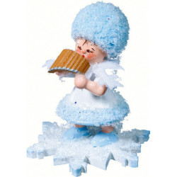 Snowflake with Panpipe - 5 cm / 2 inch
