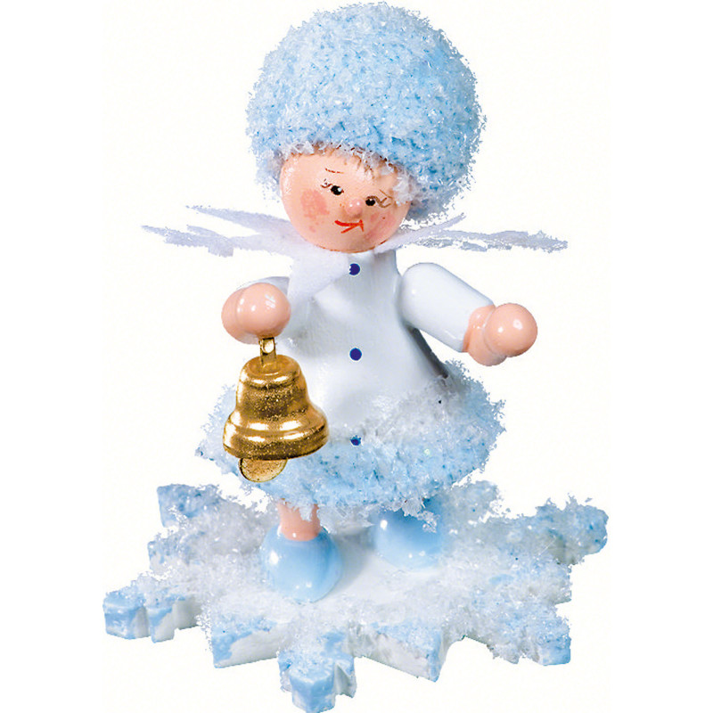 Schneeflöckchen mit Glöckchen - 5 cm