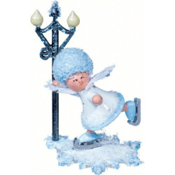 Snowflake Figure Skater - 5 cm / 2 inch