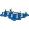 Cloud for Snowflake 1 Floor Large - 43x28 cm / 17x11 inch