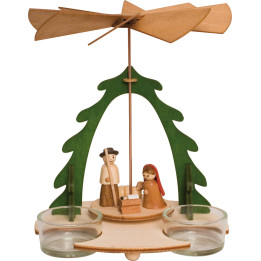 Handicraft Set - 1-Tier Pyramid - Nativity - 18 cm / 7.1 inch