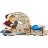 Handicraft Set - Tea Light Holder - Eskimo - 8 cm / 3.1 inch