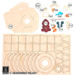 Handicraft Set - Smoking House Igloo - 9 cm / 3.5 inch