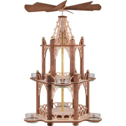 Bastelset 2-stöckige Pyramide unbestückt - 41 cm