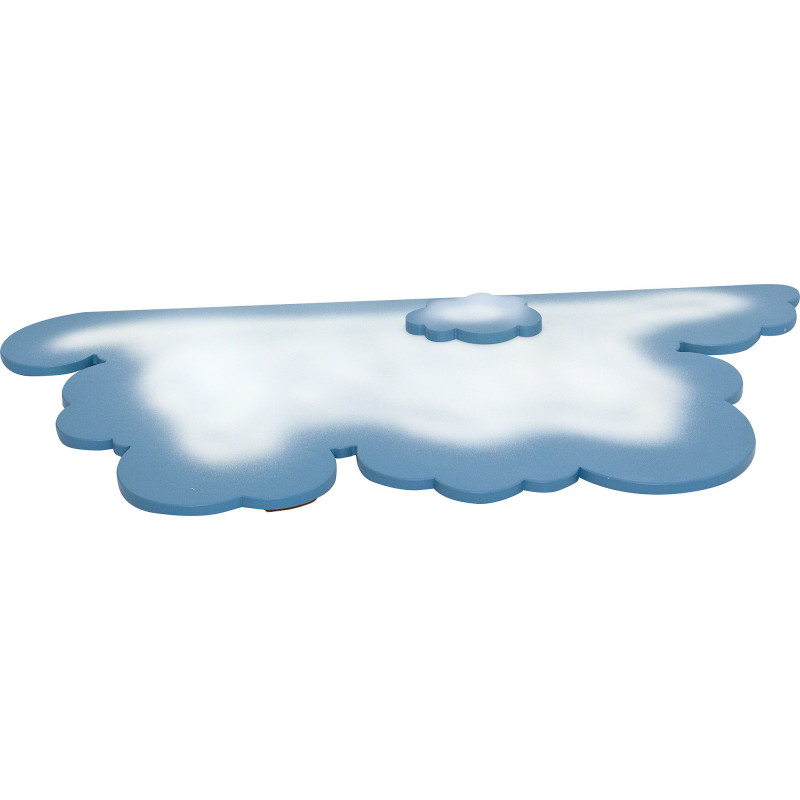 Große Wolke für Schneeflöckchen - 58x28 cm