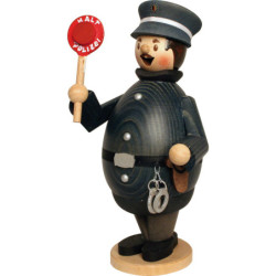 Räuchermännchen Polizist Max - 16 cm