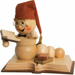 Smoker - Worm Book Rudi - 14 cm / 5.5 inch