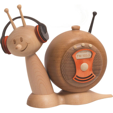 Smoker - Snail Sunny Radio Snail - 16 cm / 6.3 inch