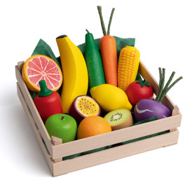 Sortiment Obst und Gemüse XL - 17,5 cm