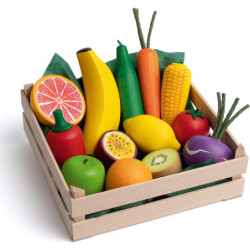 Assortment Fruit and Vegetables XL - 17,5 cm / 6.9 inch