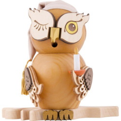 Smoker - Owl Sleepy Head - 15 cm / 5.9 inch