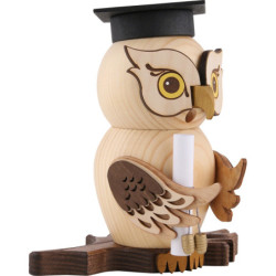 Räuchereule Bachelor - 15 cm
