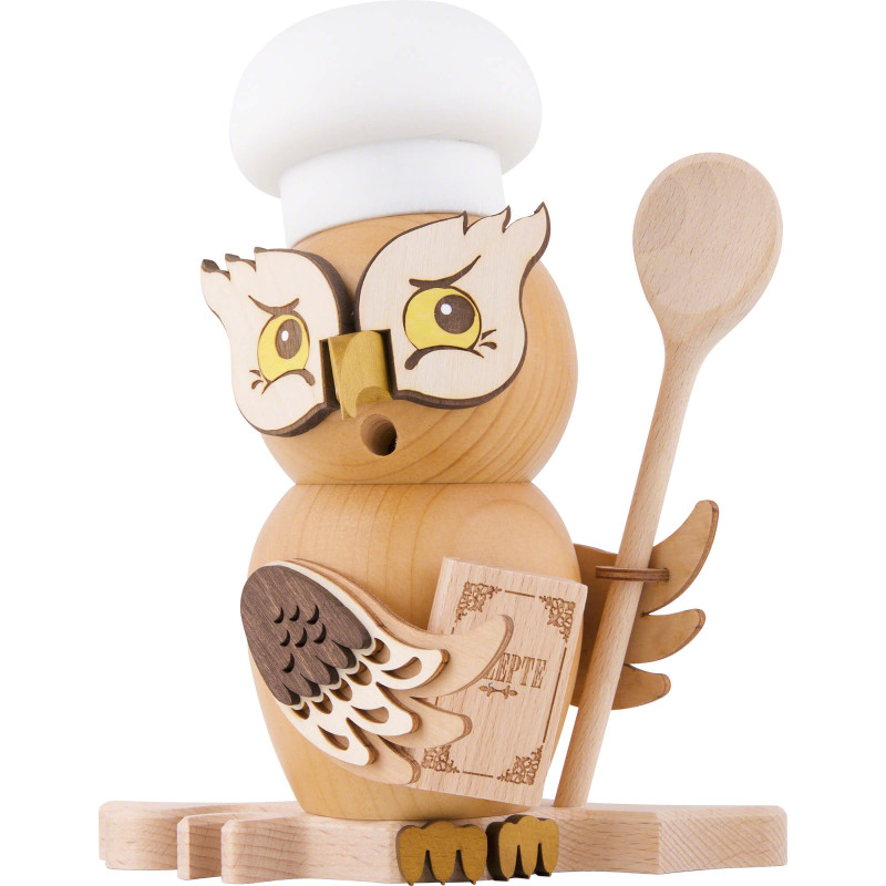 Smoker - Owl Cook/Chef - 15 cm / 5.9 inch