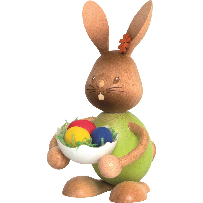 Stupsi Hase mit Eierschale - 12 cm