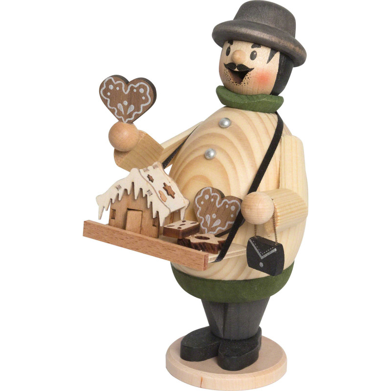 Räuchermännchen Lebkuchenverkäufer Max - 16 cm