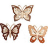 Baumschmuck Schmetterling - 6er-Set - 5 cm