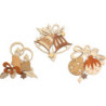 Christbaumschmuck Baumdekoration - 6er-Set - 7 cm