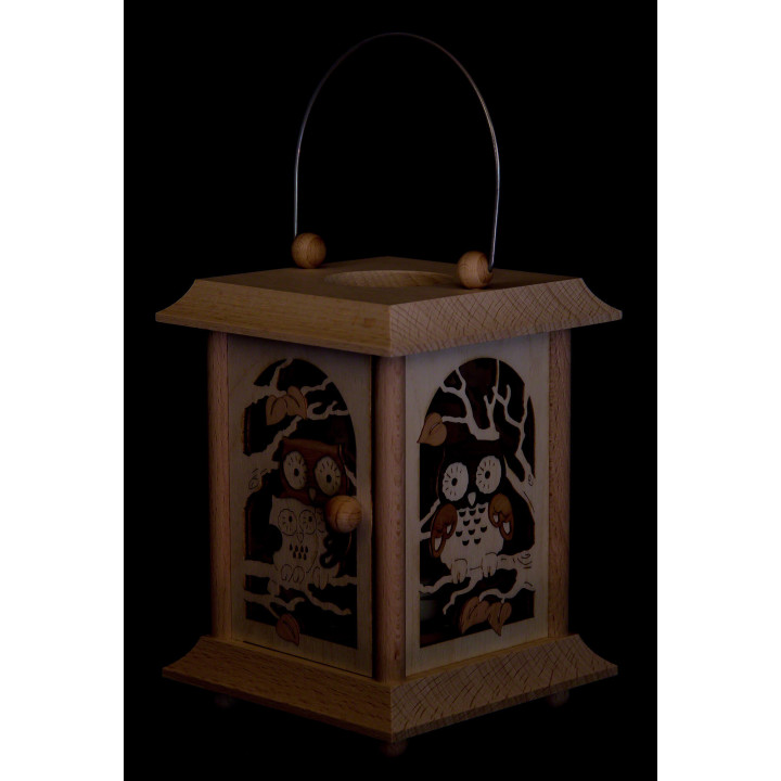 Lantern Owl - 16 cm / 6.3 inch