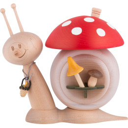 Räucherschnecke Sunny Pilzschnecke - 16 cm