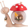 Räucherschnecke Sunny Pilzschnecke - 16 cm