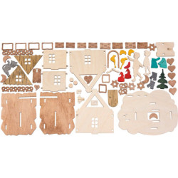 Handicraft Set - Money Box - Hansel & Gretel - 12 cm / 4.7 inch
