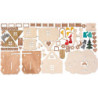 Handicraft Set - Money Box - Hansel & Gretel - 12 cm / 4.7 inch