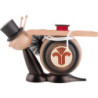 Smoker - Snail Sunny Chimney Sweep Snail - 16 cm / 6.3 inch