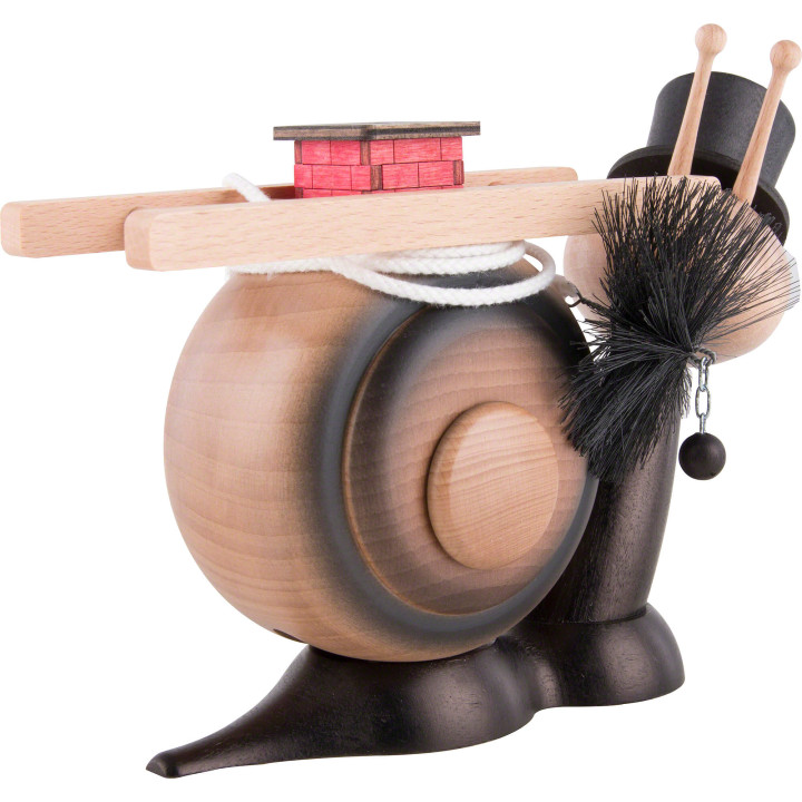 Smoker - Snail Sunny Chimney Sweep Snail - 16 cm / 6.3 inch