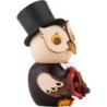 Mini Owl Bridegroom - 7 cm / 2.8 inch