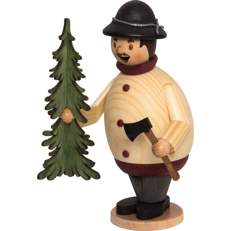 Räuchermännchen Max Weihnachtsbaumverkäufer - 16 cm
