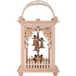Pyramid Lantern - Bells and Angels - 38 cm / 15 inch
