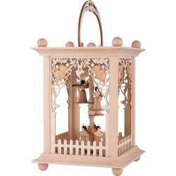 Pyramid Lantern - Bells and Angels - 38 cm / 15 inch
