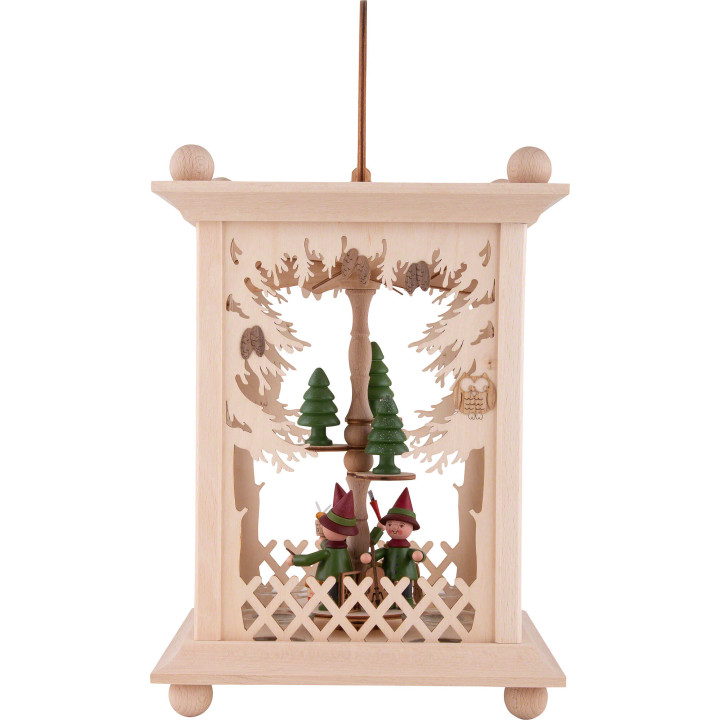 Pyramid Lantern - Forest and Imps - 38 cm / 15 inch