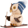 Mini Owl with Ski - 7 cm / 2.8 inch