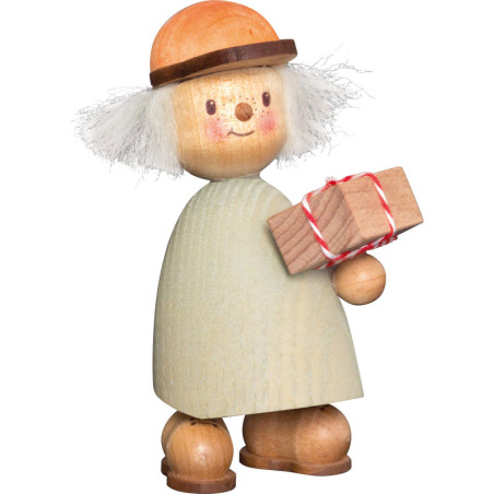 Finn mit Geschenk - 9 cm