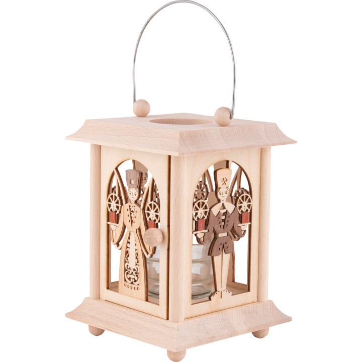 Lantern Angel and Miner - 24 cm / 9.4 inch