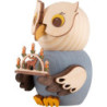 Mini Owl with Candle Arch - 7 cm / 2.8 inch