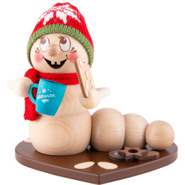 Smoker - Worm Christmas Market Rudi - 14 cm / 5.5 inch