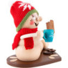 Räucherwurm Weihnachtsmarkt-Rudi - 14 cm