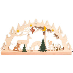 Bastelset Schwibbogen Wald - 39x20x5 cm