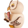 Mini Owl with "Thank you" - 7 cm / 2.8 inch