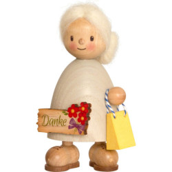 Finja with "Thank you" - 9 cm / 3.5 inch