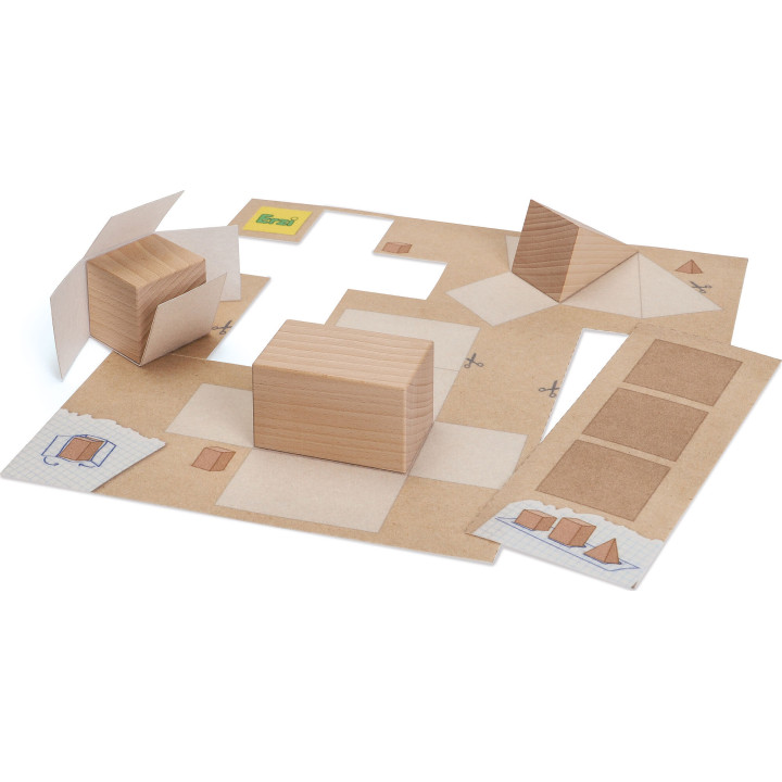 Lernspiel Geometrische Körper - 50,5 cm