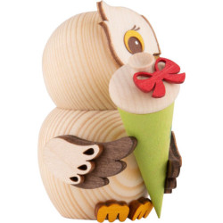 Mini-Eule Schulanfänger - 7 cm