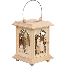 Tischlaterne Wichtel - 24 cm