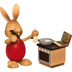 Stupsi Hase im Homeoffice - 12 cm