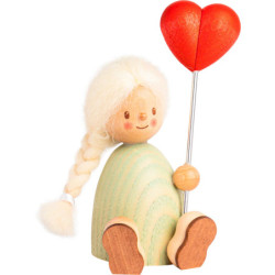 Finja mit Herzballon - 9 cm